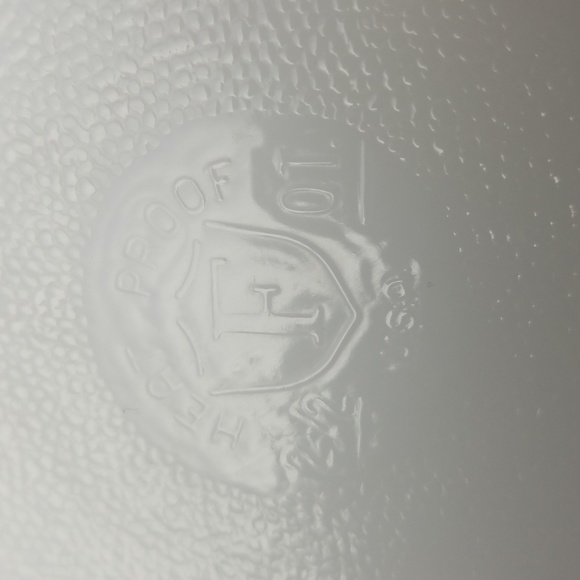 Federal Glass Blue Tulip Casserole Mixing Bowl with Lid - Picture 5 of 16